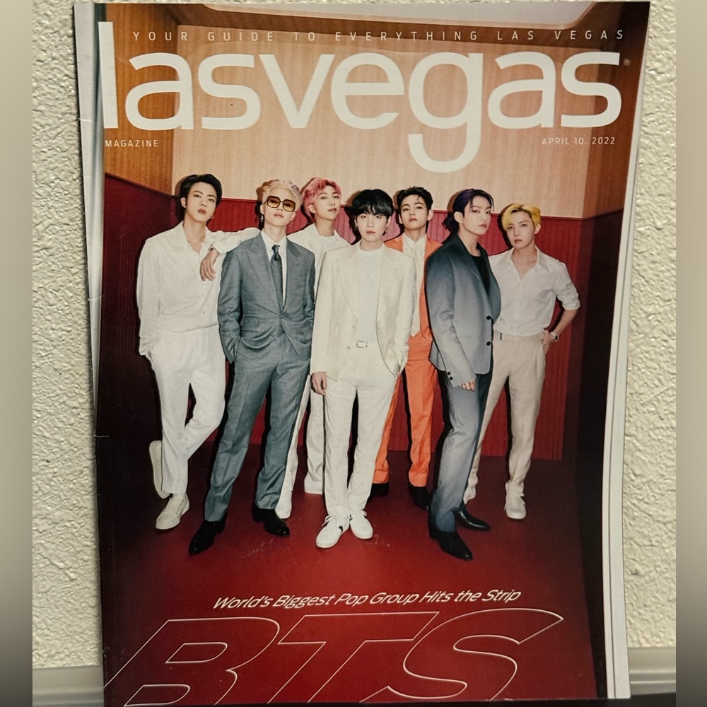 Las Vegas Magazine featuring BTS April 2022 Issue